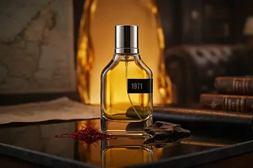 عطر 1971: درس متقدّم في الزعفران والجلد